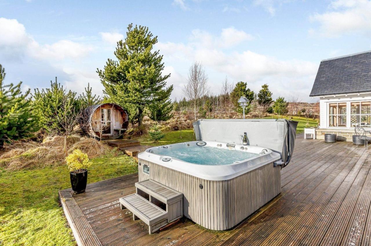 فيلا Glenerrick House - Loch Ness Country Manor - Hot Tub And Sauna Whitebridge  المظهر الخارجي الصورة